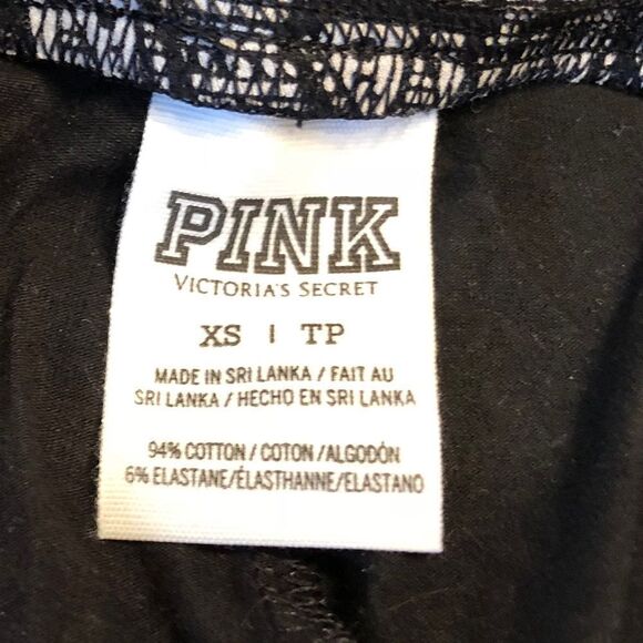 🍒 Victoria Secret Pink VS Leggings Size XS - Picture 3 of 5